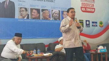 Fadli Zon: Blunder-Blunder Petahana karena Krisis Elektabilitas