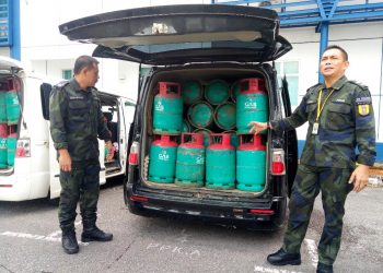 Malaysia Tangkap Usaha Penyelundupan 102 Ton LPG ke Indonesia