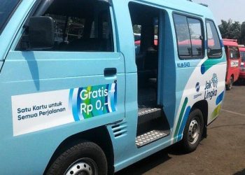 Baru 7 Persen Mikrolet yang Terintegrasi dengan Bus Transjakarta