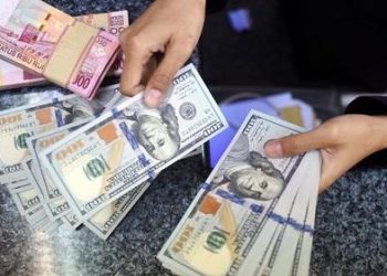 Ilustrasi Mata Uang Rupiah Melemah.