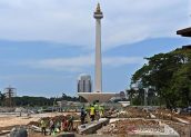 Virus Corona Mewabah, Monas Tetap Buka Seperti Biasa