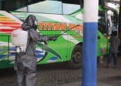 Enam Lokasi Ini Jadi Sasaran Penyemprotan Disinfektan di Kota Mataram