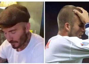 Ubah Gaya Rambut, David Beckam Kampanyekan Tetap Diam di Rumah David Beckham