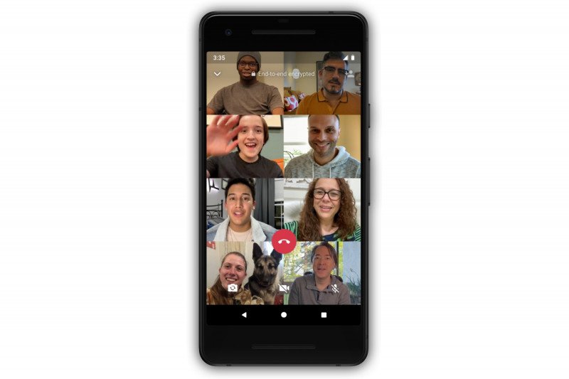 Begini Cara Lakukan Video Call WhatsApp hingga Delapan Orang
