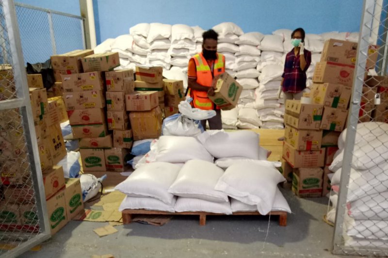Distribusikan Bantuan Pangan, Pemkab Mimika Berharap Tak Ada Gangguan dari KKB