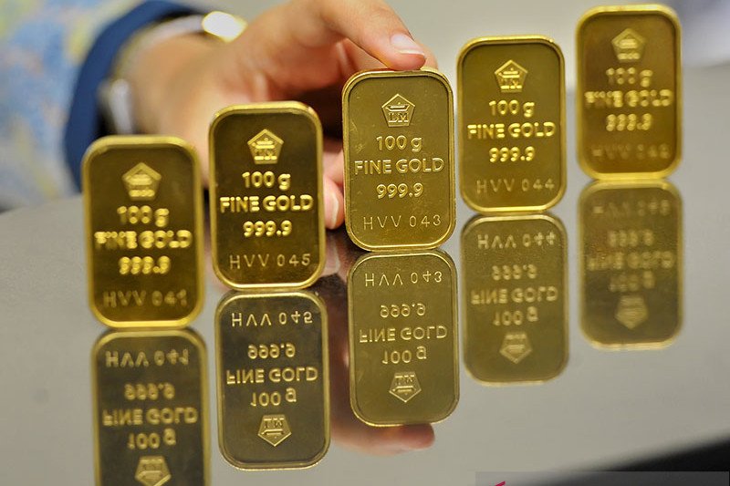 Harga Emas Naik Dipicu Ketegangan AS-Cina