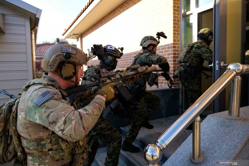 Korsel - AS Tunda Latihan Militer karena Pandemi Korsel – AS Tunda Latihan Militer karena Pandemi