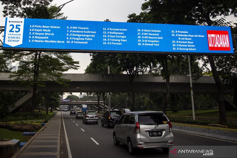 Ganjil-Genap ditiadakan Hingga 22 November