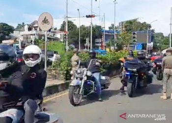 Rombongan Moge Terobos Pemeriksaan Ganjil Genap dan Antigen Menuju Puncak Bogor
