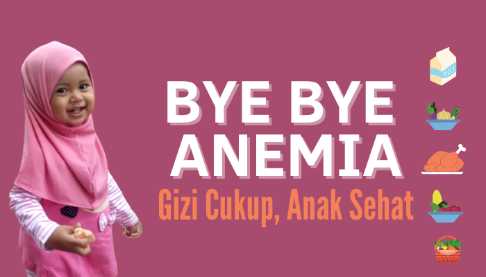 Ilustrasi Hana anak bebas anemia. Foto: Indonesiainside.id