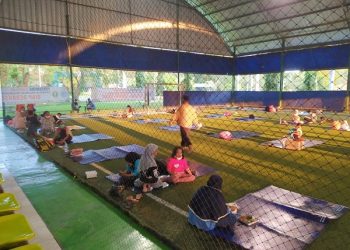 Hampir 1000 Orang Diungsikan ke Tiga Lokasi akibat Kebakaran Kilang Minyak Indramayu