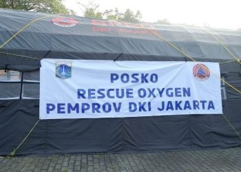 Pemprov DKI Jakarta Buka Posko Oxygen Rescue di Monas