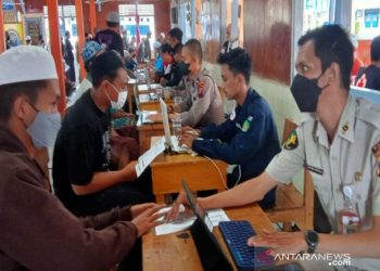 3.034 Santri di Banjarbaru dan Banjar Kalsel Ikut Vaksin