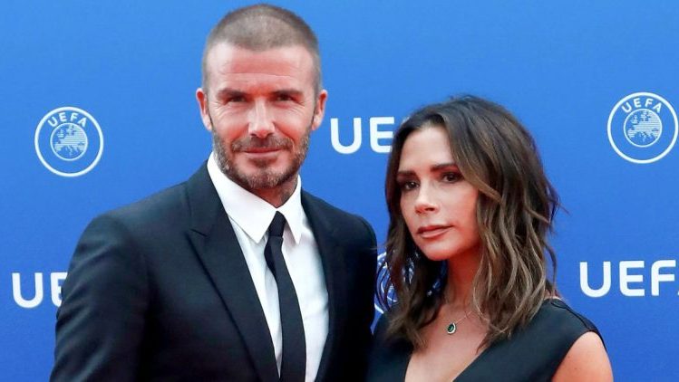 David Beckham dan istrinya, Victoria. Foto: UNICEF