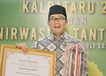 Raih Penghargaan Nirwasita Tantra, Ridwan Kamil Ajak Generasi Muda Berinovasi Selamatkan Lingkungan