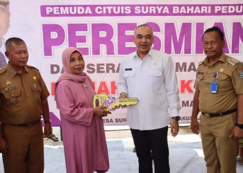 Bupati Zaki Resmikan Bedah Rumah Marbot Masjid