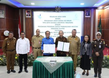 Perumdam TKR Penyediaan Air Minum di Tangsel
