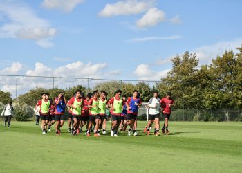 Penampakan Timnas Indonesia U-17 di Markas Bundesliga Jerman