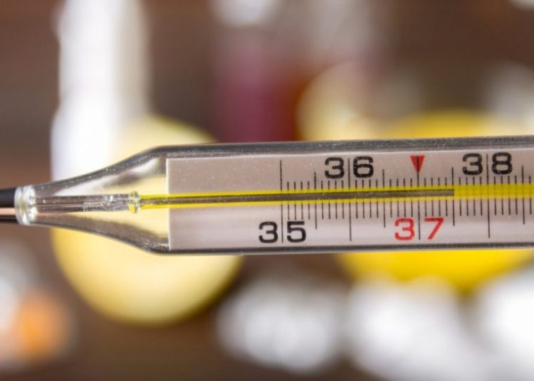 Ilustrasi termometer
