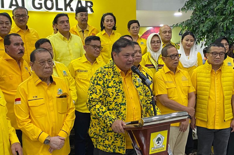 Airlangga: Pak Jokowi dan Golkar Memang Sudah Rapat