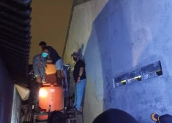 Geger, Mayat Membusuk Ditemukan di Toren Warga di Pondok Aren Tangsel