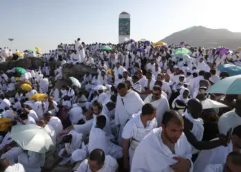 Suasana di Arafah. Foto: Aljazeera Arabic