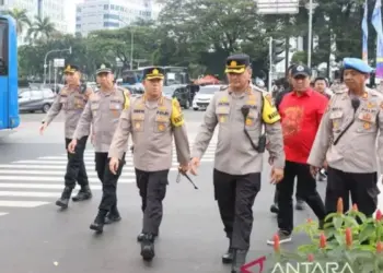 Polisi Siagakan 1.784 Personel Untuk Amankan Demo Ojol di Patung Kuda, Ada Rekayasa Lalu Lintas