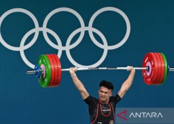 Atlet Belia Rizki Juniansyah: Hercules Indonesia di Olimpiade Paris 2024