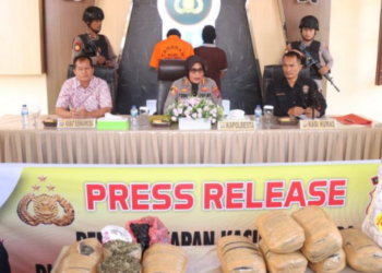 10 Kg Ganja Gagal Beredar di Bukittinggi