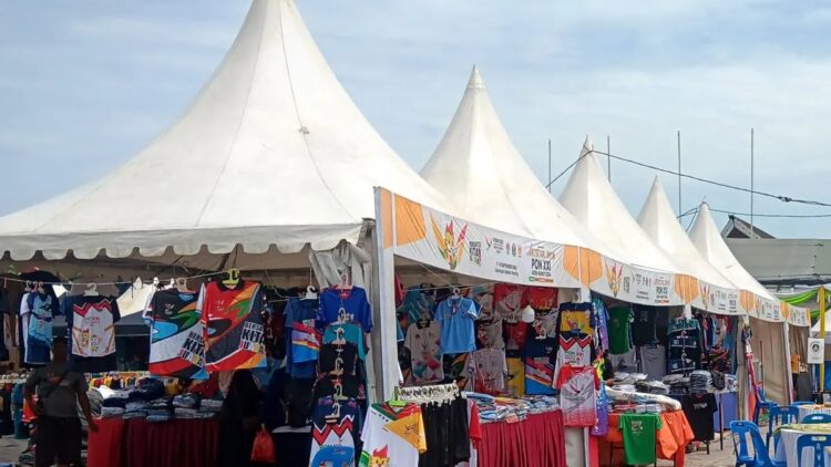 UMKM dalam penyelenggaraan Pekan Olahraga Nasional (PON) XXI/2024 di Sumatera Utara (Sumut). Foto: ANTARA.