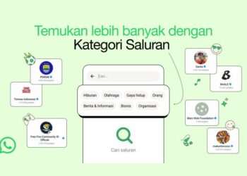 WhatsApp Hadirkan Fitur Baru, 500 Juta Orang Gunakan Kategori Saluran