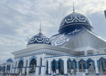 Masjid Agung Raja Hamidah Resmi Dibuka Untuk Umum