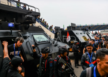 Ribuan Personel Gabungan Amankan Laga Persija Vs Persib