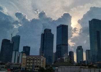 Sehari Setelah Pelantikan Presiden Jakarta Cerah Berawan