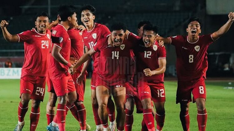 Pemain Timnas Indonesia.