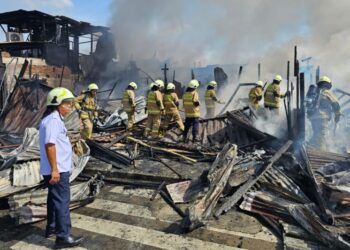 Kebakaran di Kemayoran Gempol Jakarta Pusat Hanguskan 30 Rumah