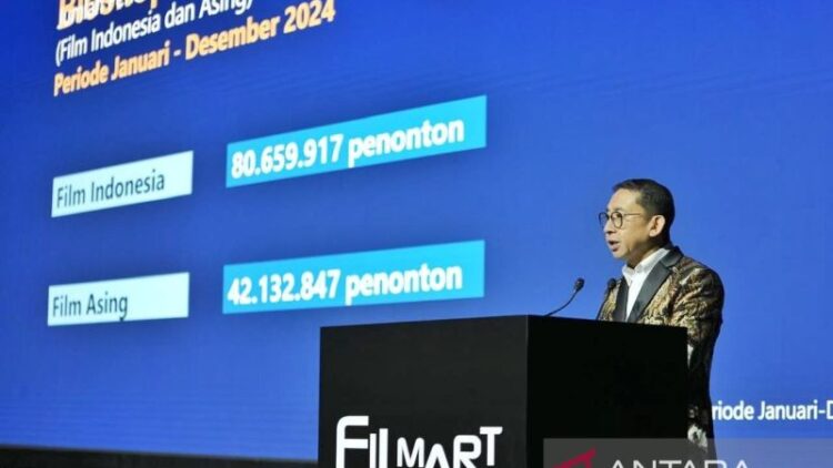 Menteri Kebudayaan Fadli Zon mengatakan bahwa industri film Indonesia memasuki era keemasan baru serta melesat ke tahap ekspansi. (Foto: Antara)