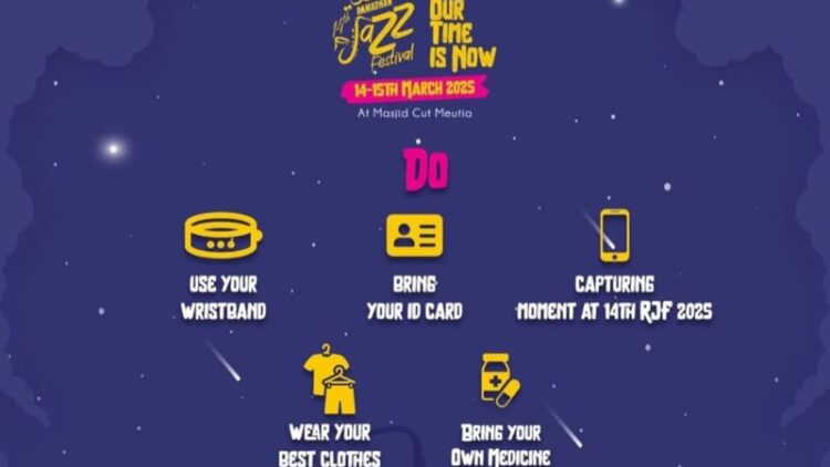 Flyer digital Ramadhan Jazz Festival 2025 di Instagram. ANTARA/HO-Ramadhan Jazz Festival 2025