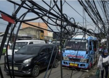 Kabel-Kabel Semrawut Bakal Diberantas Pemkot Tangerang