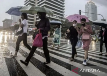 Hari ini, BMKG Perkirakan Jakarta akan Diguyur Hujan Ringan