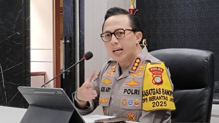 Kabid Humas Polda Metro Jaya, Kombes Pol Ade Ary Syam Indradi. ANTARA/Ilham Kausar