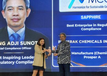 Komitmen Kepatuhan Hukum, MCCI Sabet Dua Penghargaan