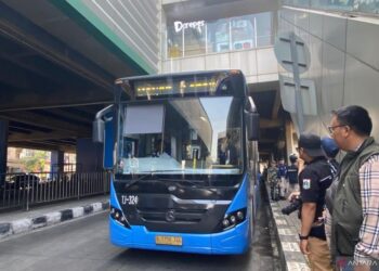 Transjakarta Rute Sawangan-Lebak Bulus Resmi Beroperasi