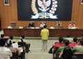Sejumlah Perwakilan BEM Sampaikan Aspirasi di Depan Pimpinan MPR