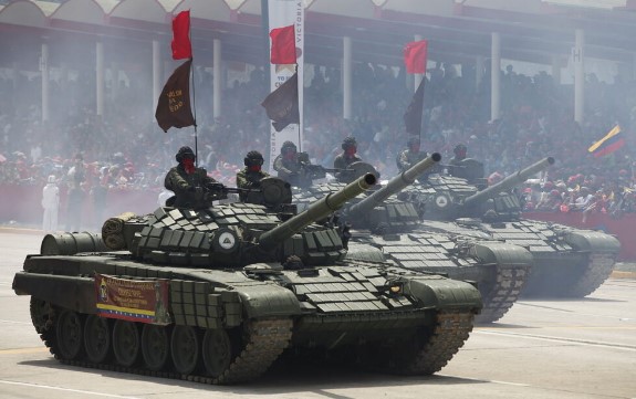 Latihan militer Venezuela. Dok. Medsos