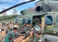 Tujuh Helikopter TNI Dikerahkan, Logistik Banjir Dijangkau Lewat Jalur Udara
