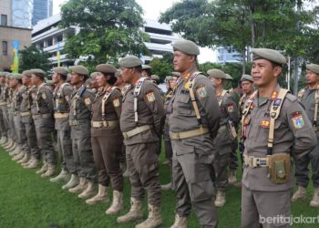 431 Personel Satpol PP Disiagakan Jaga Ketertiban Malam Tahun Baru