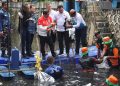 Pramono Tinjau Penangkapan Ikan Sapu-Sapu, Dilakukan Serentak di Lima Wilayah Jakarta