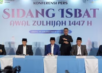 Pemerintah Tetapkan 1 Zulhijah 1447 H pada 18 Mei 2026, Iduladha Jatuh 27 Mei